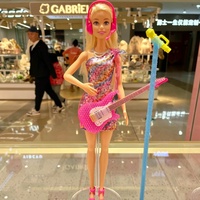 New Barbie Malibu Music Star Doll Princess Role Play Birthday Gift Toy For Girls Collectible Figure Dolls & Accessories