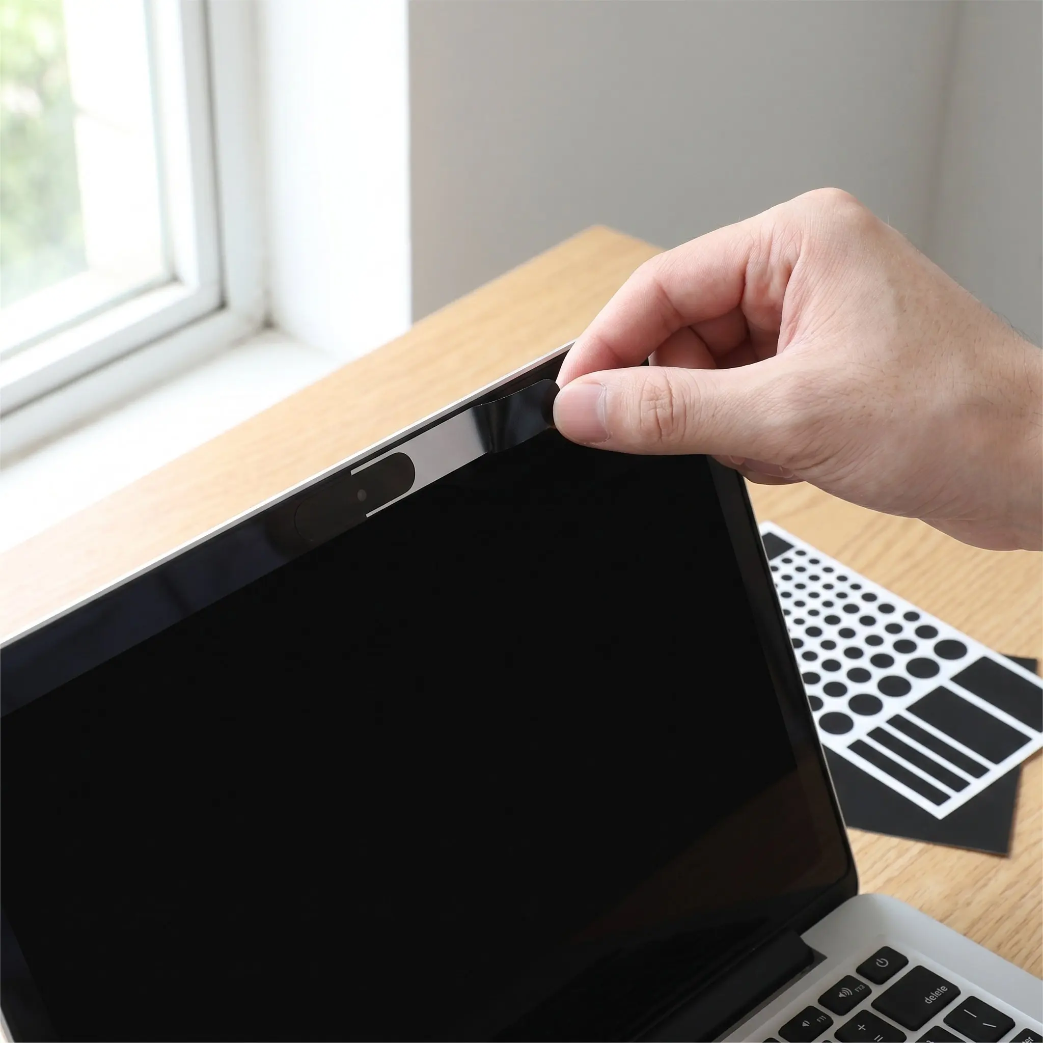 201Pcs Electronic Light Dimming Stickers Soft Light Blocking Covers for LED Indicators TV Router Appliance Glare Control