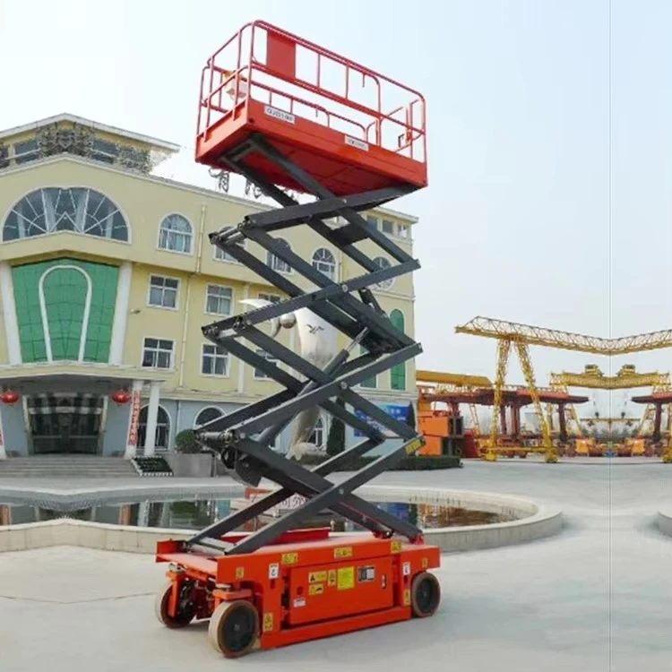 6m 8m 10m 12m 14m Electric Hydraulic Scissor Lift Table Aerial Working Platform scissor lift hydraulic customized
