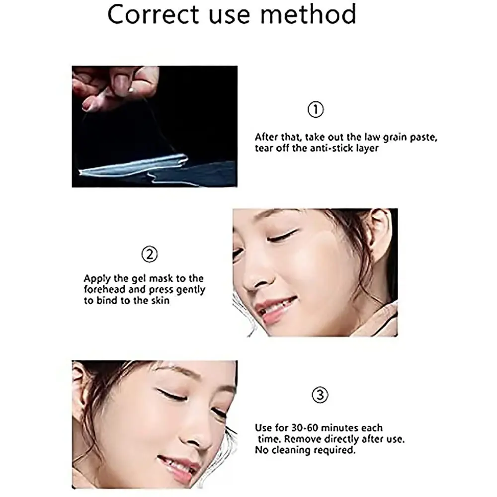 주름 패치 윗 입술 주름 스무딩 재사용 가능한 실리콘 페이스 리프트 스티커 주름 제거 영양 인스턴트 뷰티