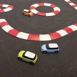 26 stücke 1/76 Straßen sperre DIY Rennstrecke Design Drifting Race Track RC Teile Fernbedienung Auto Spleißen Stereo-Track