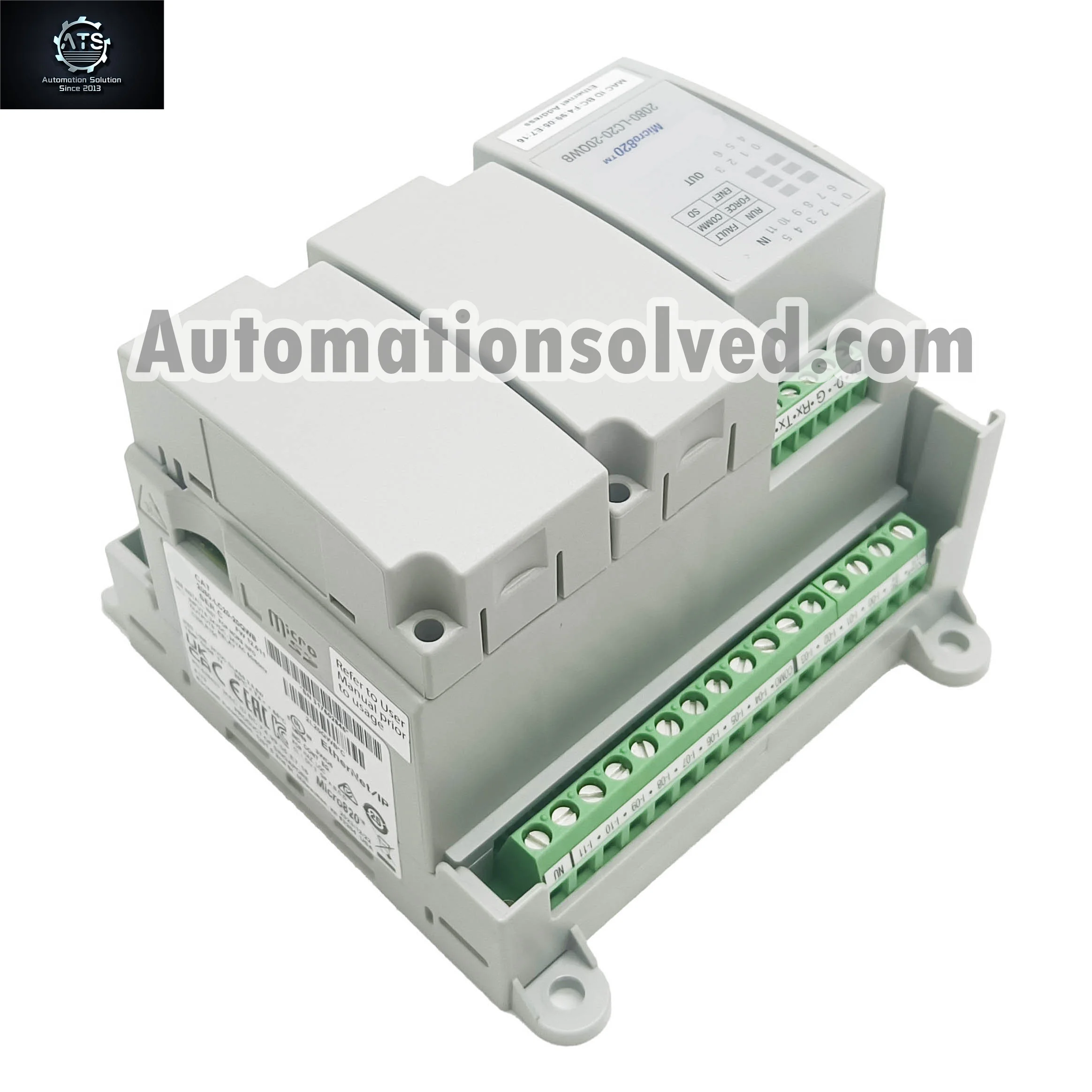 2080-LC20-20QWB Micro820 PLC وحدة تحكم إيثرنت I/P #1