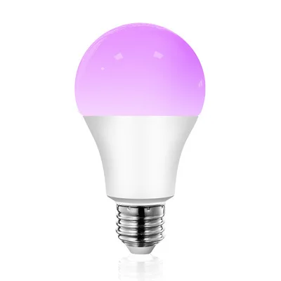 Dimmable inteligente LED Lâmpada, Smartphone controlado, multicolorido cor mudando