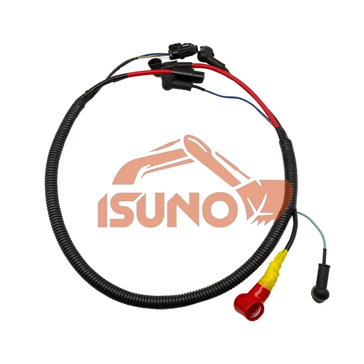 ISUNO Excavator Spare Parts 203-06-71142 PC130-7K Excavator Wiring harness 203-06-71142