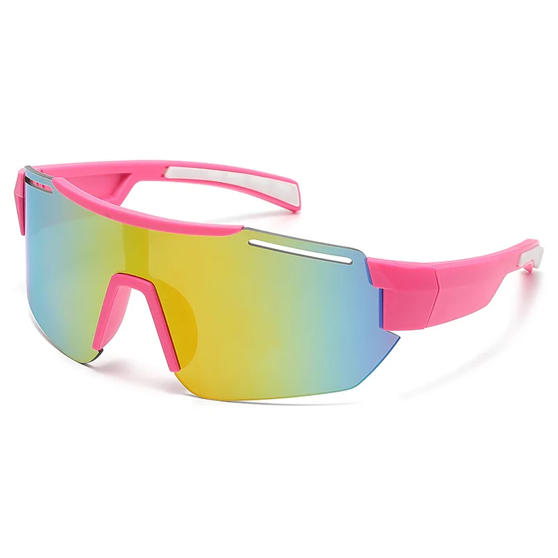 Cycling Sports Glasses Colorful Cycling Sports Glasses Integrated Sunglasses Outdoor Casual Cycling Windproof Sports