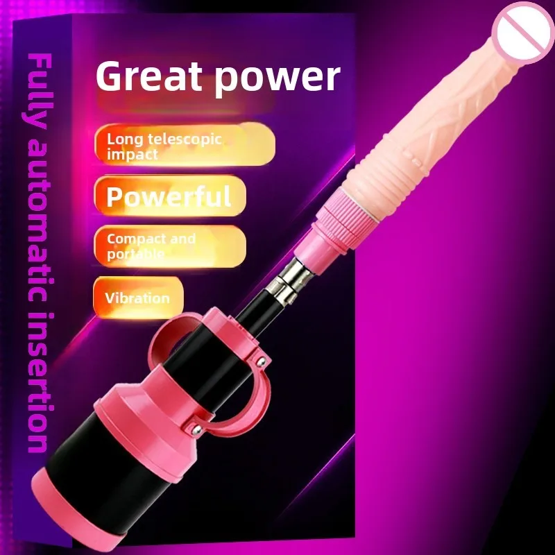 Portable Automatic Telescopic Adult Toy  Fast-Thrusting Masturbator with Realistic Design