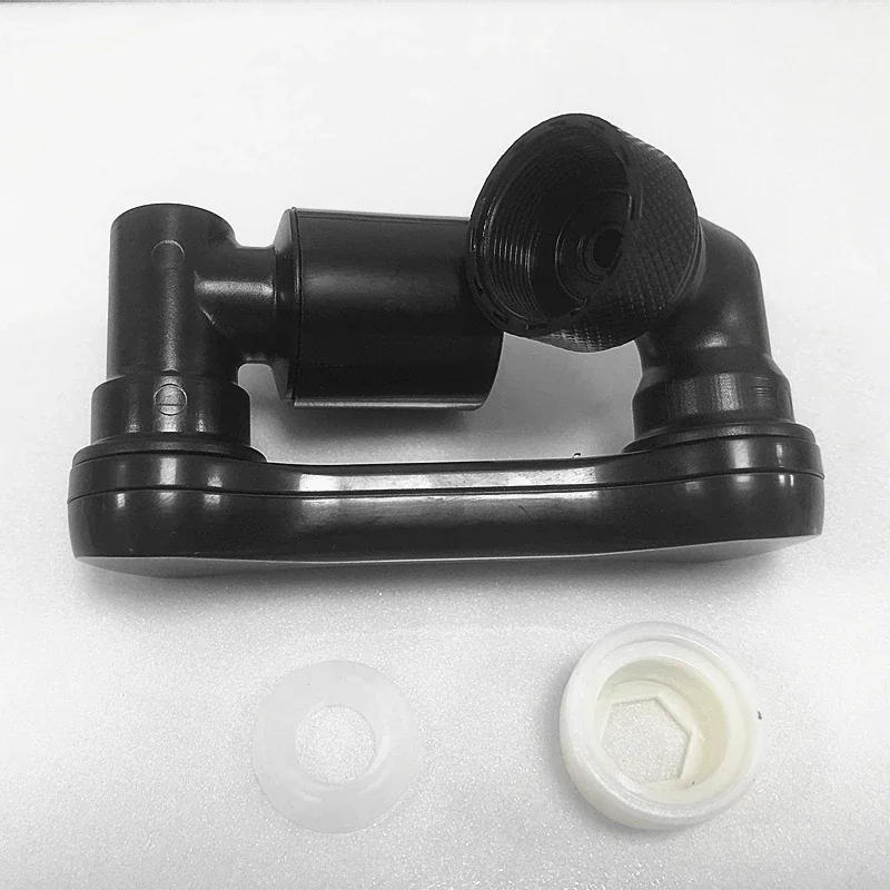 Universal Faucet Rotation Extender Black Faucet Aerator Splash Filter Kitchen Tap Washbasin Faucets Bubbler Nozzle Robotic Arm