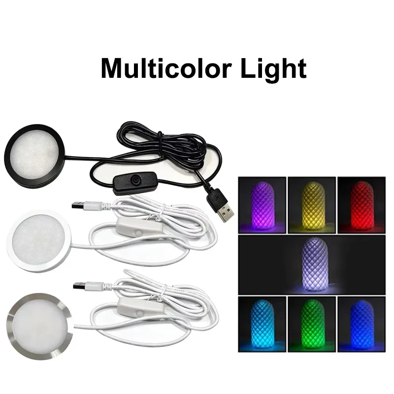 Voor Bambu Lab LED Lamphouder Verstelbare Lichtset Onderdelen Hardware DIY Model Veelkleurig Licht Aluminium Shell 001