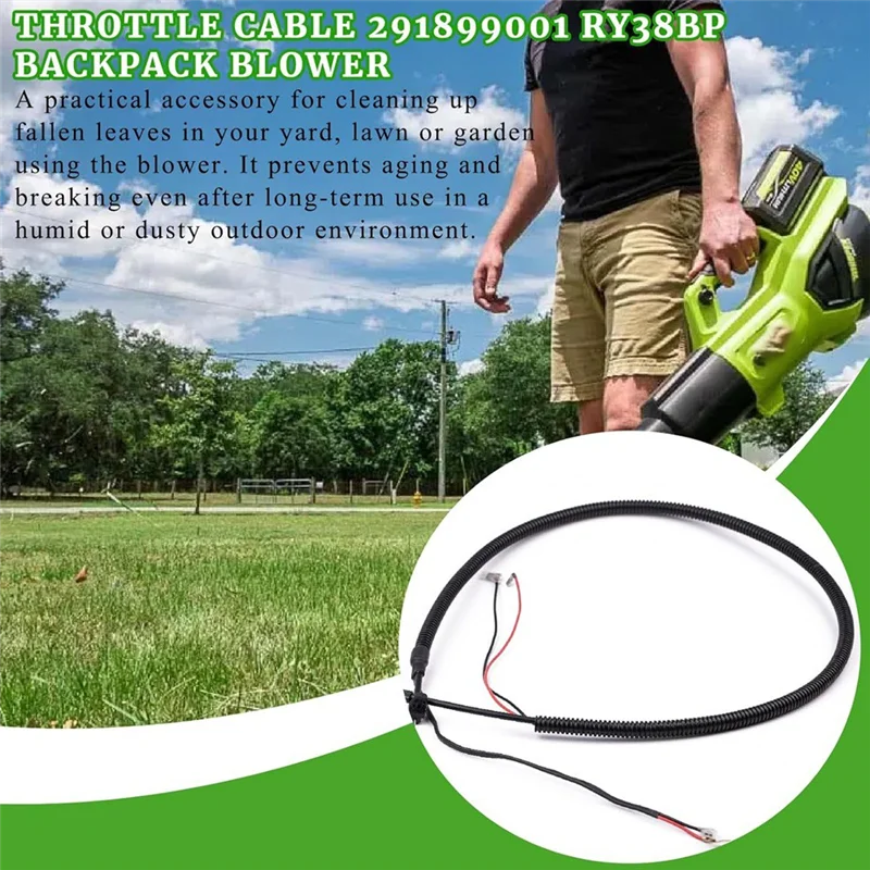 A74E-ชุดสายเคเบิลคันเร่ง 29189 - Gardening Tools Ryobi บทวิจารณ์และราคา