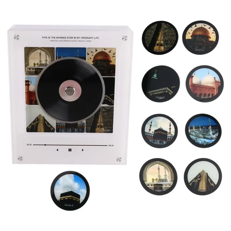 SOFT- Music Player Music Player LED Night Light Fridge Magnet Music Fridge Magnet