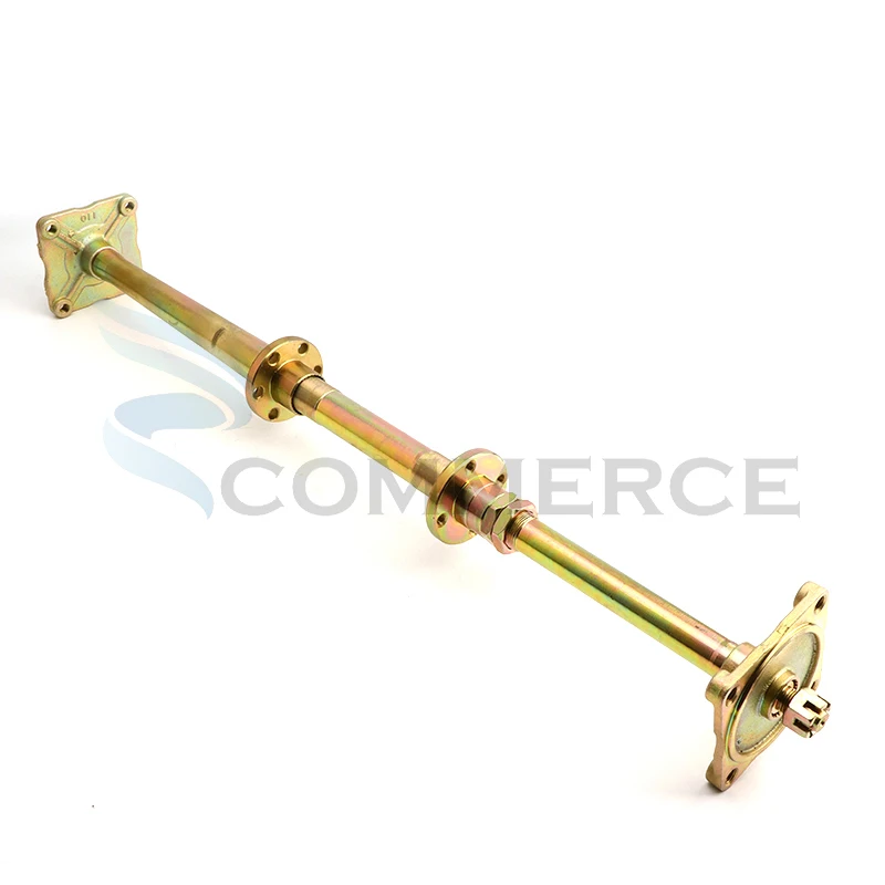 810mm 31T 32T rear axle with fixed seat is suitable for DIY 110cc 125cc 150cc 250cc ATV kart electric four-wheeler parts