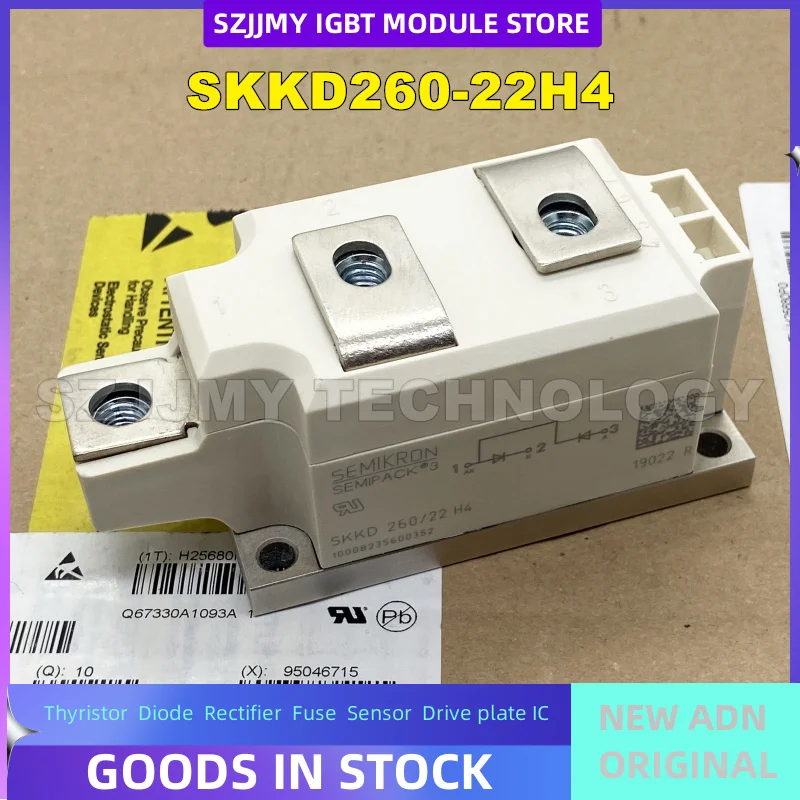 

SKKD260-20H4 SKKD260-22H4 SKKD380-22H4 NEW ORIGINAL IGBT Module In Stock