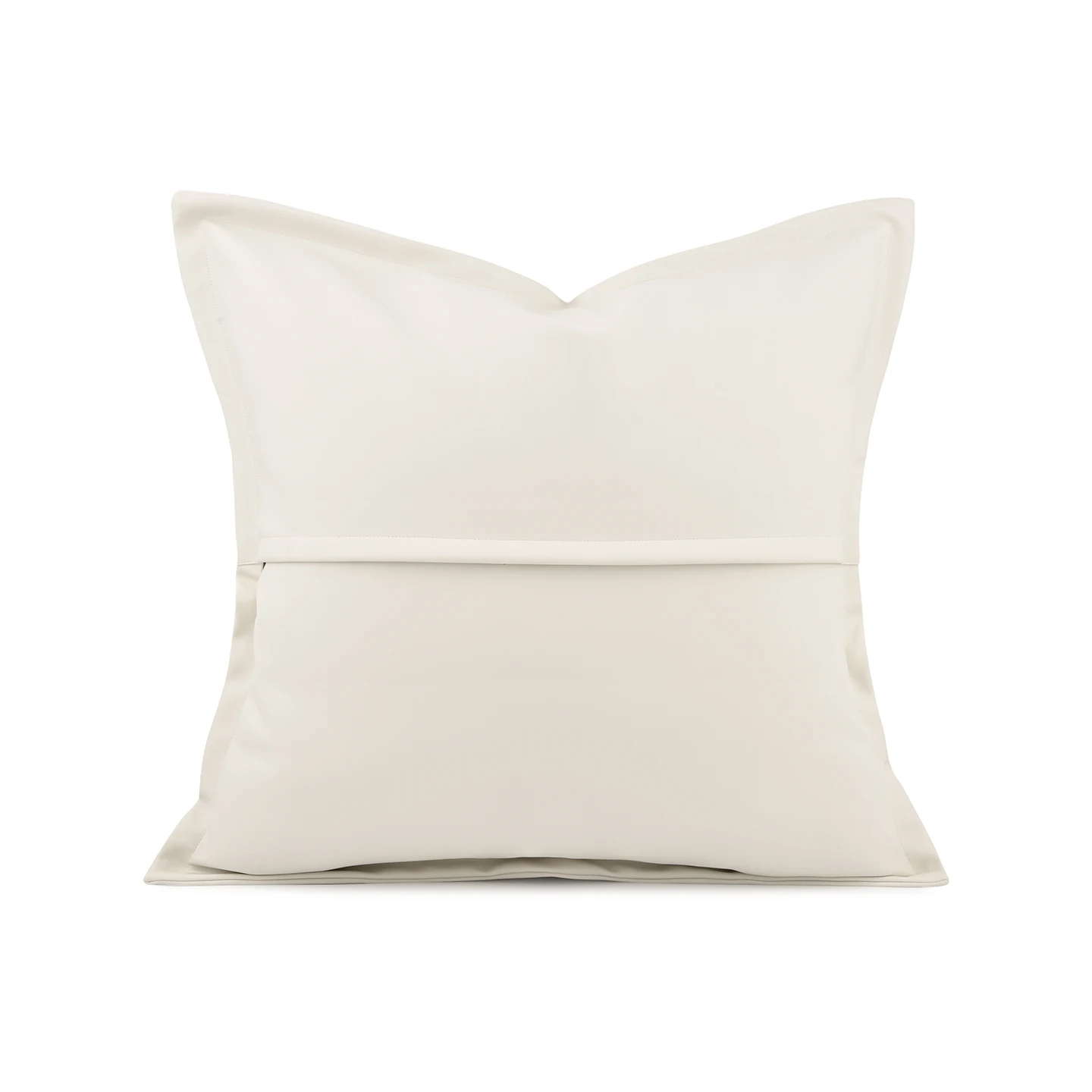 Light Beige Hand-Beaded Swallow Sofa Pillow for Villa Showroom: Song Dynasty Aesthetic Chinese-Style Bed Backrest Cushion