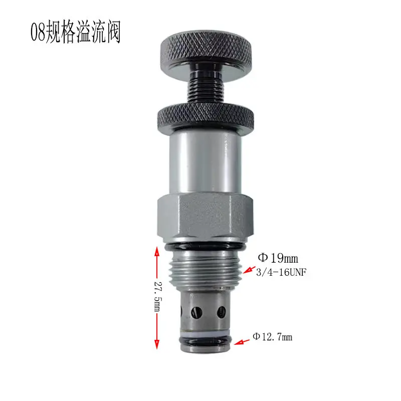 Hydraulic relief LRV08-20 hydraulic system with handwheel adjustable pressure , manual , stable and reliable