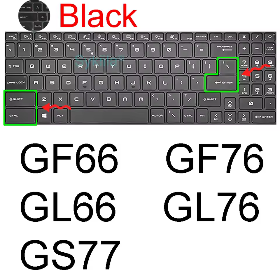 실리콘 키보드 커버 장착 샷