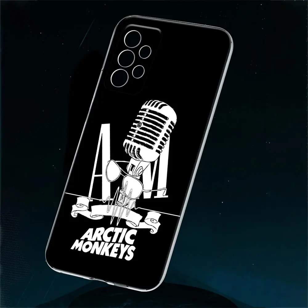 Arctic Monkeys Rock Psychedelic Punk Case For Samsung Galaxy A55 A35 A06 A52 5G A53 A72 A53 A15 A33 A32 A41 A22 A23 Phone Cover