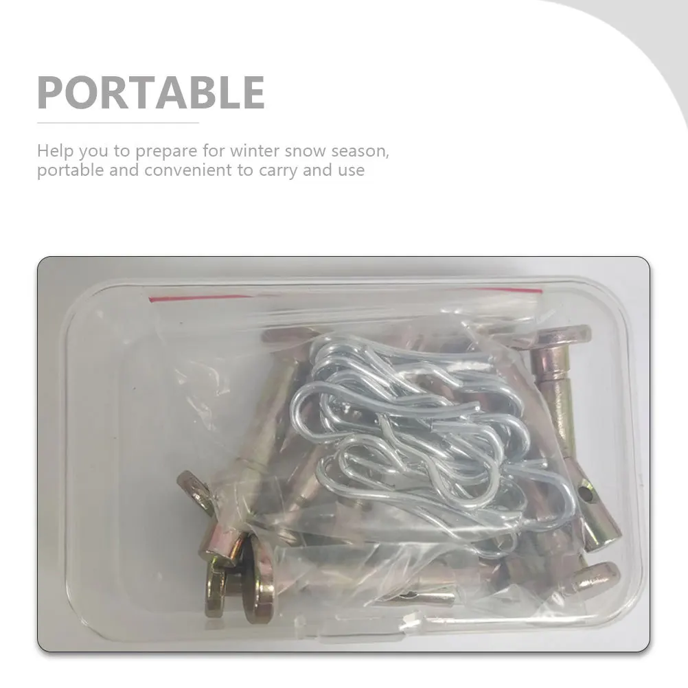 

1Set Shear Pins Replacement Heavy Duty Stainless Steel Cotter Pins for Snow Blower Snow Thrower Parts