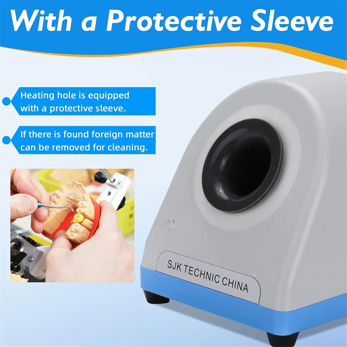 المختبر الجديد الشمع نحت سكين سخان لا لهب الاستشعار الإلكتروني ، التعريفي نحت سكين سخان أدوات فني الأسنان الاتحاد الأوروبي التوصيل