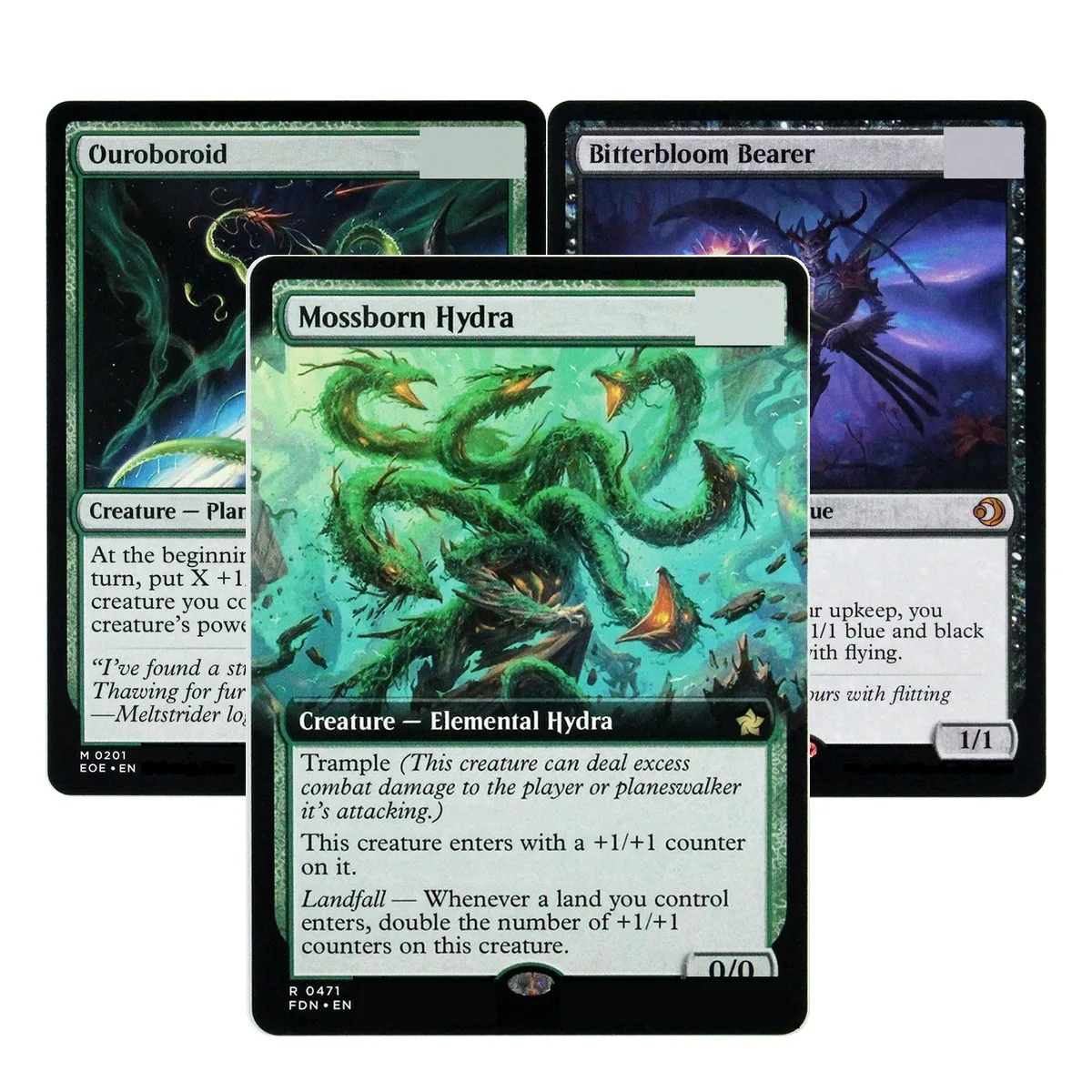 Holo Icetill Explorer Bitterbloom Bearer Clever Impersonator TCG Proxy Cards Custom Top Quality Game Collection Trading Cards
