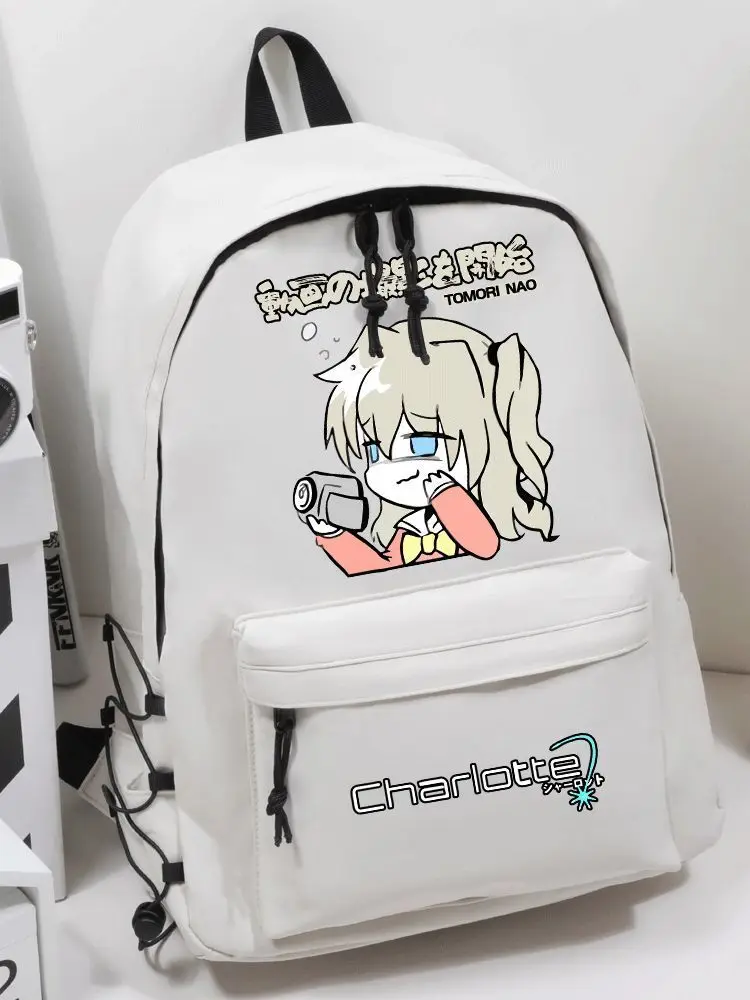 

Двумерный школьный рюкзак Charlotte Anime Merchandise Nao Yurina