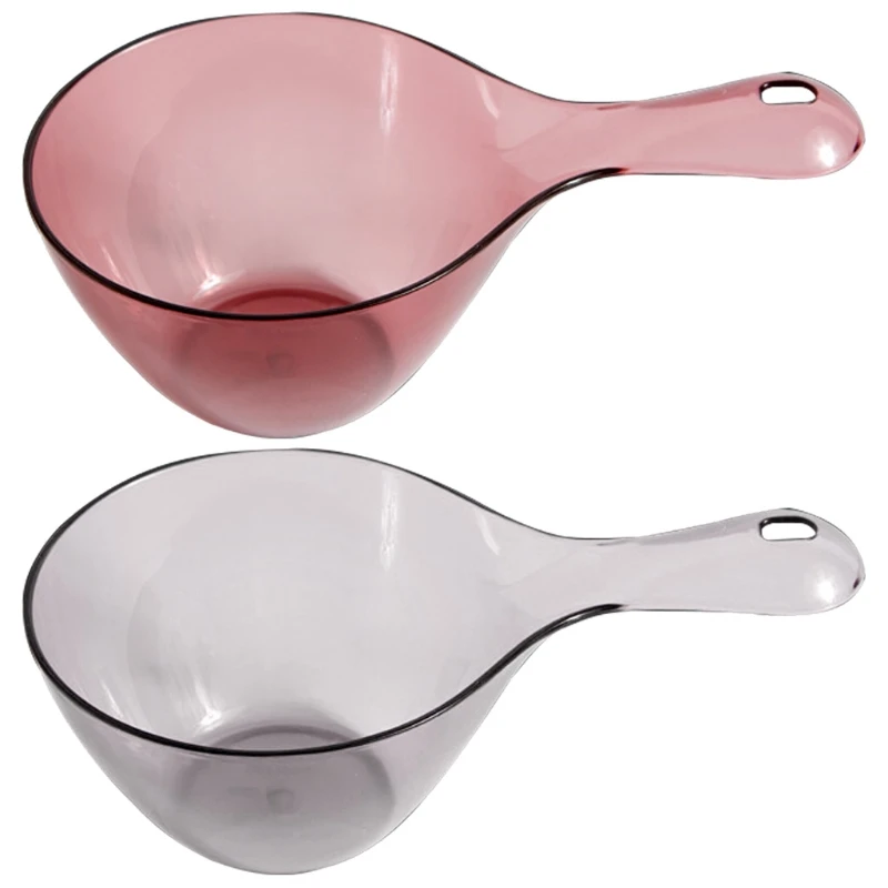 Plastic Water Ladle for Kitchen Bathroom Bath Hair Washing Outdoor Portable Space Saving Household Water Cup