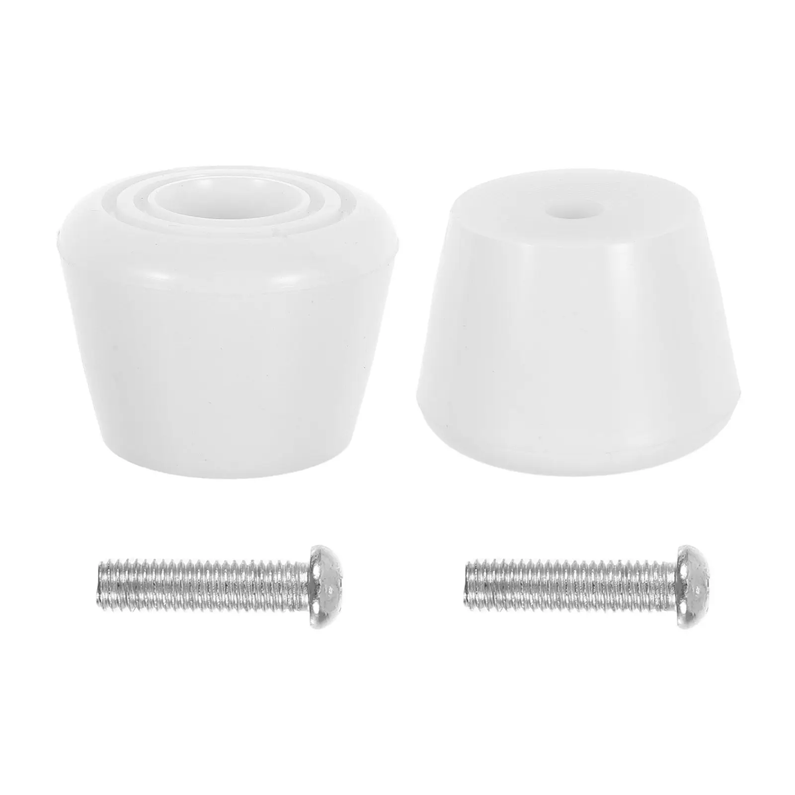 

2Pcs Plastic Roller Skate Toe Stops - Universal Fit Brake Stoppers - Fast Braking Mechanism Skating Safety Accessories
