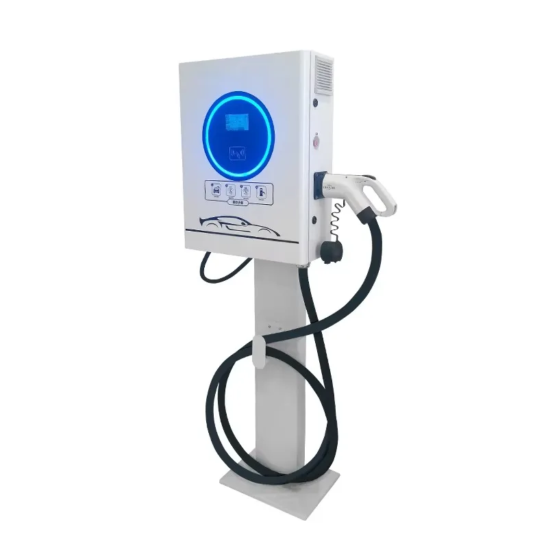 60kW DC Fast Charging Pile CCS2 EV Charger Commercial Station with RFID OCPP for Fleet Management