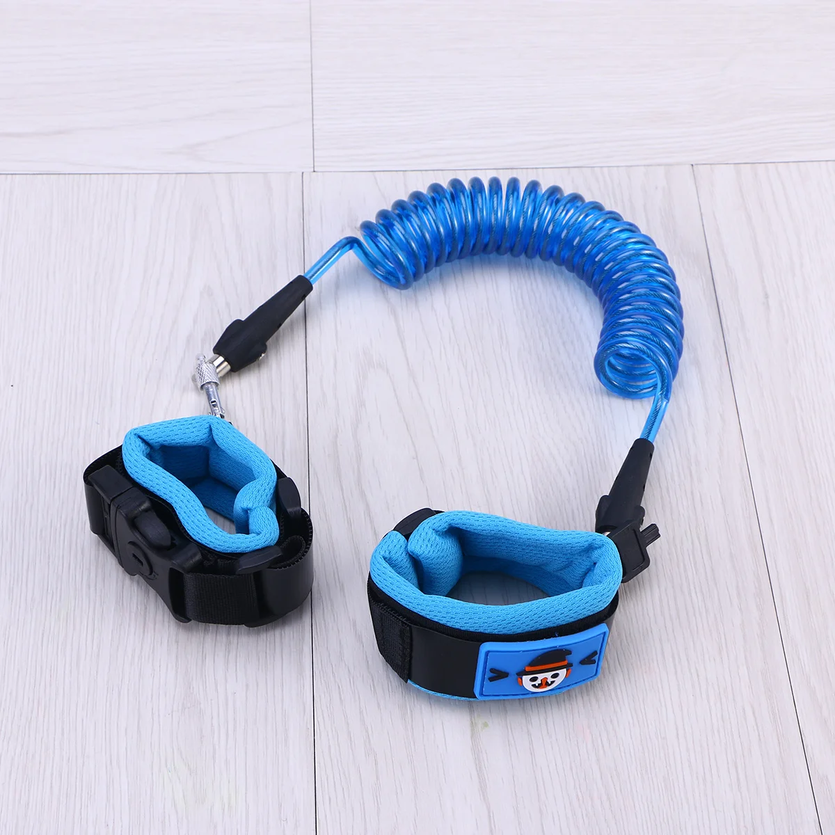 

Детский ремень безопасности, синий длинный эластичный ремень из искусственной кожи, детский ремень на запястье, анти-потерянная веревка для использования в помещении и на открытом воздухе, детские ремни безопасности