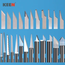 Keentools Oscillating Z Digital Cutting Knife Carbide Leather Cutter Grooving Blade For Folding Carton Foam DF113 DF112 Z13 J356