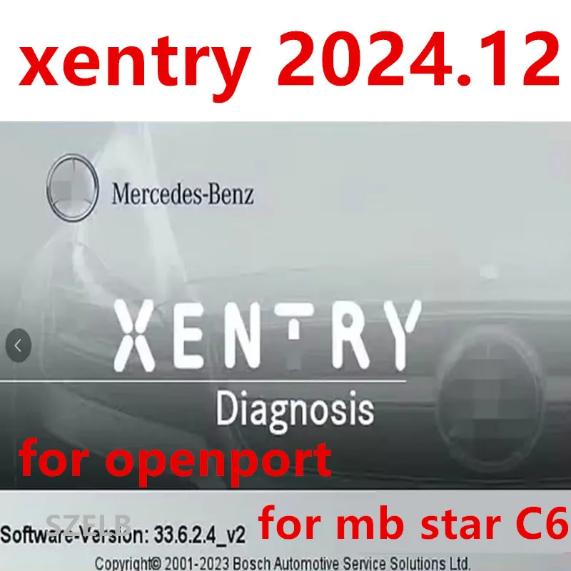 

Hot sales Xentry software 2024.12 version install and activate by remote for MB STAR C6 openport software Diagnostic for C6