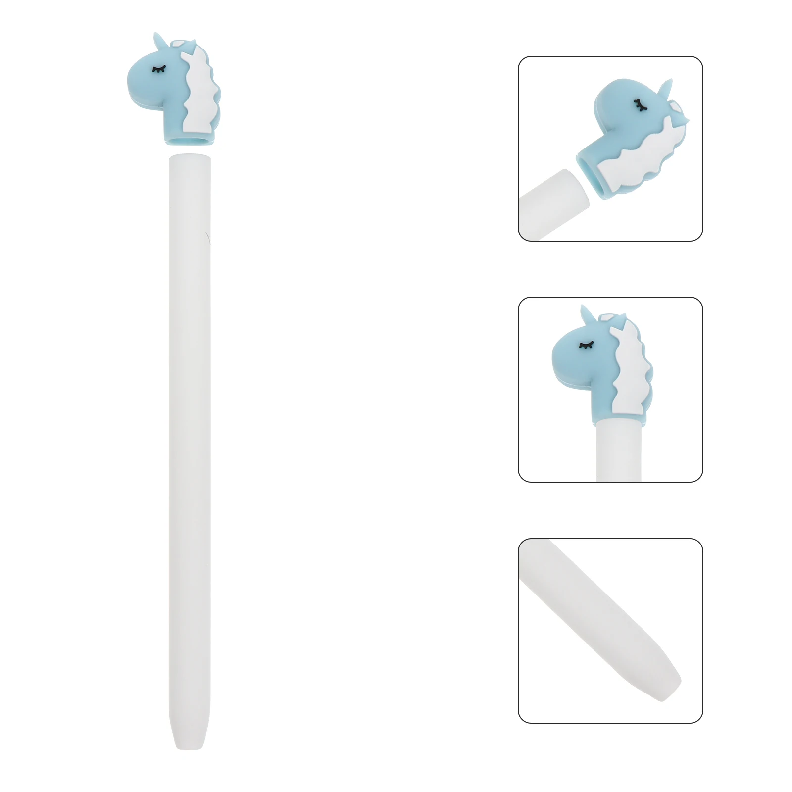 

Cartoon Stylus Pen Case Silicone Protective Sleeve Durable Non Slip Comfortable Grip Touch Pen Cover Gift For Friends Travel Use