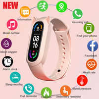 2022 New M7 Smart Watch Women Children Fitness Sports Smart Band Bluetooth Heart Rate Monitoring Smartwatch For Xiaomi Kid Gifts