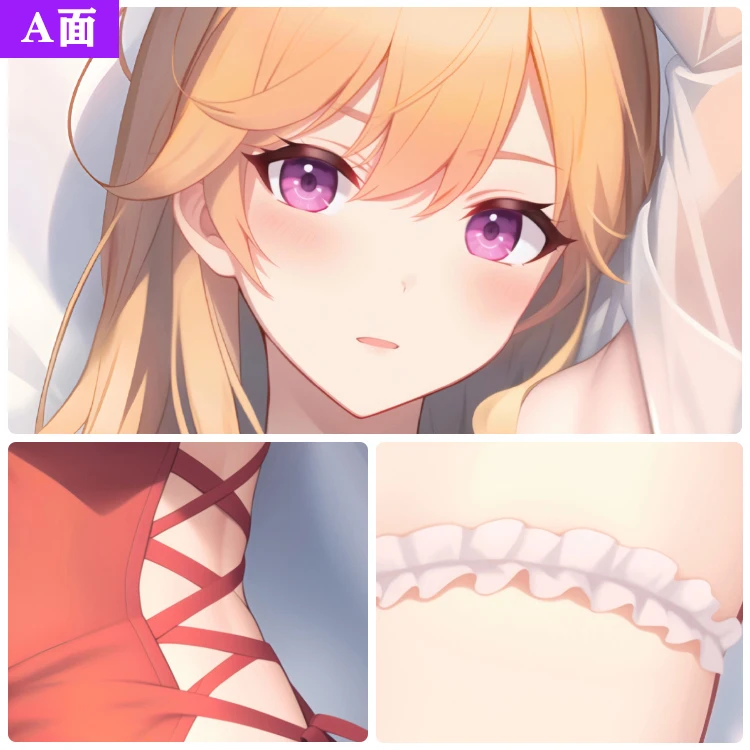 

Anime Azur Lane MNF Richelieu Sexy Dakimakura Hing Body Case Otaku Male Pillow Cushion Cover Bedding Gifts MXZ 1