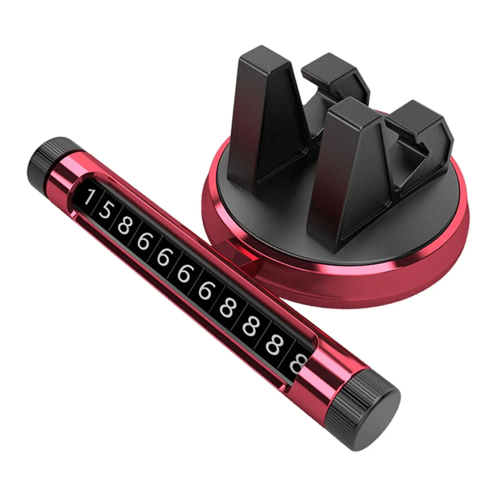 Temporary Car Parking Phone Number, Luminous Creative Elegant Car Styling, High Temperature Resistance, Fits for Parking