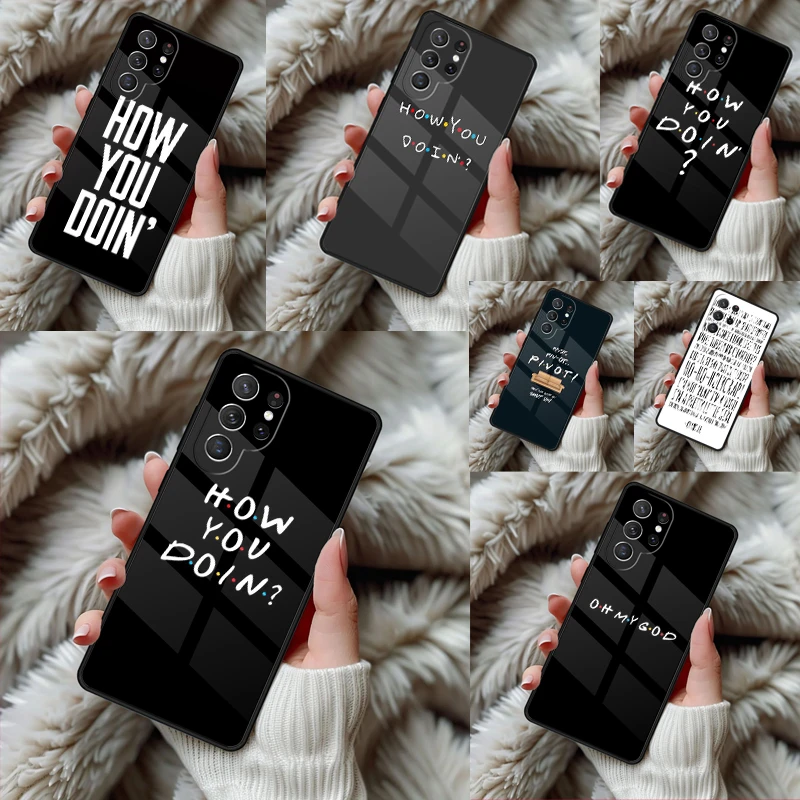 Central Perk Coffee friends tv show Phone Case For Samsung Galaxy S24 S25 S26 Ultra S22 S23 Plus S21 S20 FE Note10 TPU Cover