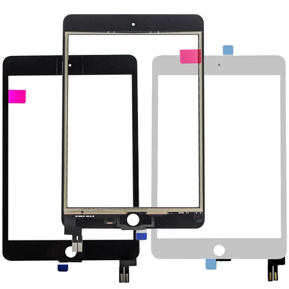 10Pcs Replacement For iPad Mini 5 A2126 A2124 A2133 A2125 Touch Screen Digitizer Panel Glass Assembly Display With Adhesive