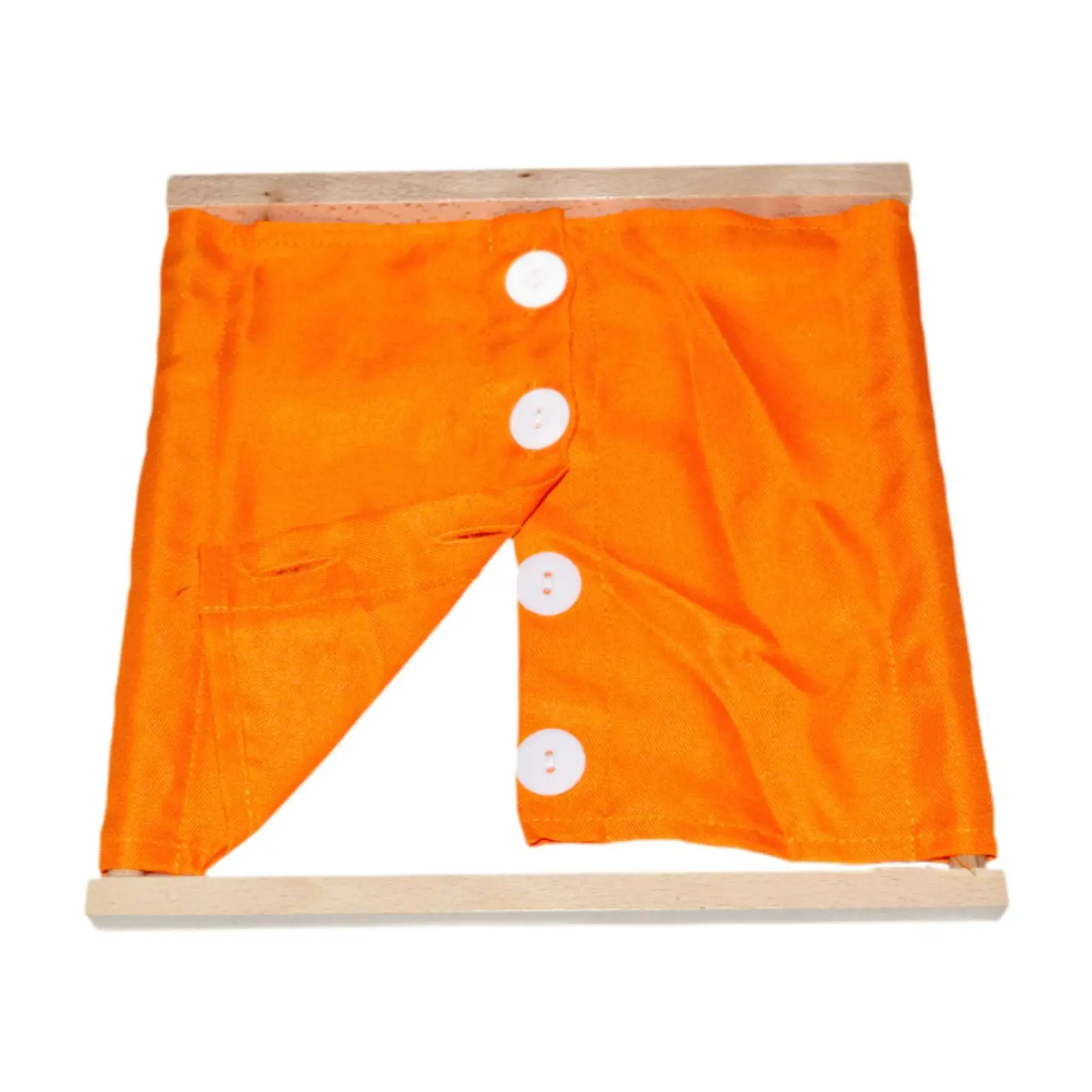 Montessori Clothing Board Educational Early Learning Tool Professional Montessori Sensory Learning Toy for Preschool Toddlers