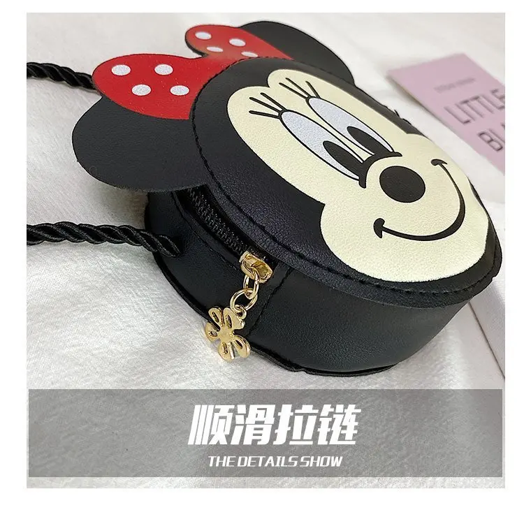 Cute girls Bag Children Crossbody Messenger Bags for Girls Kids PU Leather Small Handbag Cartoon Coin Purse Wallet