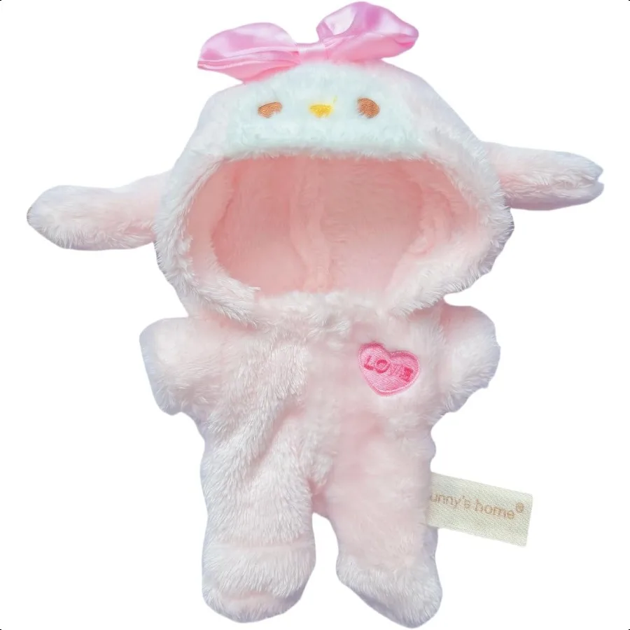 

17cm Doll Clothes Set No Doll Included Overalls Set for 6.7inch Suit Faking Animal Style Outfit Jumpsuit Cute Fashion Dr Up Clo