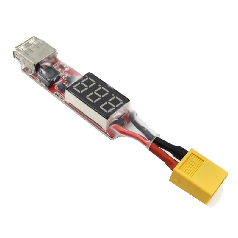 

FUFU 3X 2S-6S Lipo литиевая батарея XT60 в USB зарядное устройство преобразователь с платой адаптера дисплея напряжения