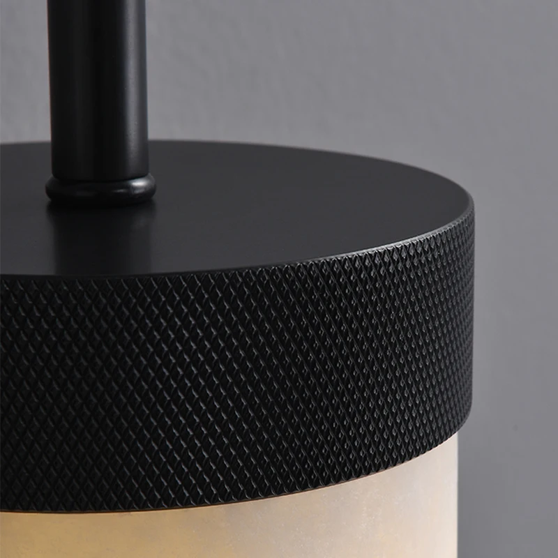 novo design de lâmpada de parede para casa em mármore natural