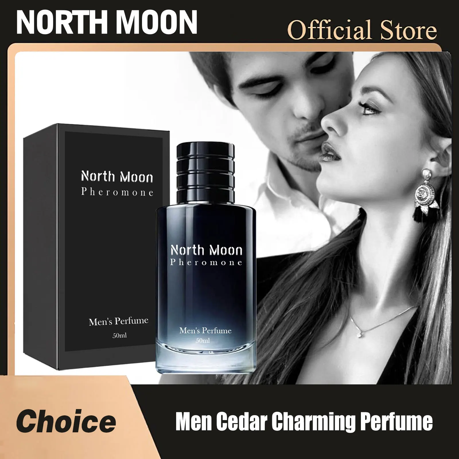 

Men Sandalwood Charming Perfume Lasting Fresh Light Fragrance Daily Dating Flirting Attract Women Cedar Body Pheromone Perfumes