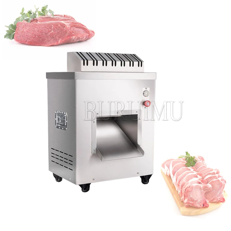 

Home Electric Commercial Meat dicing Vegetables Cutter Machine High-end Meat Slicer Fresh Meat Strip Cutter Dicing Machine