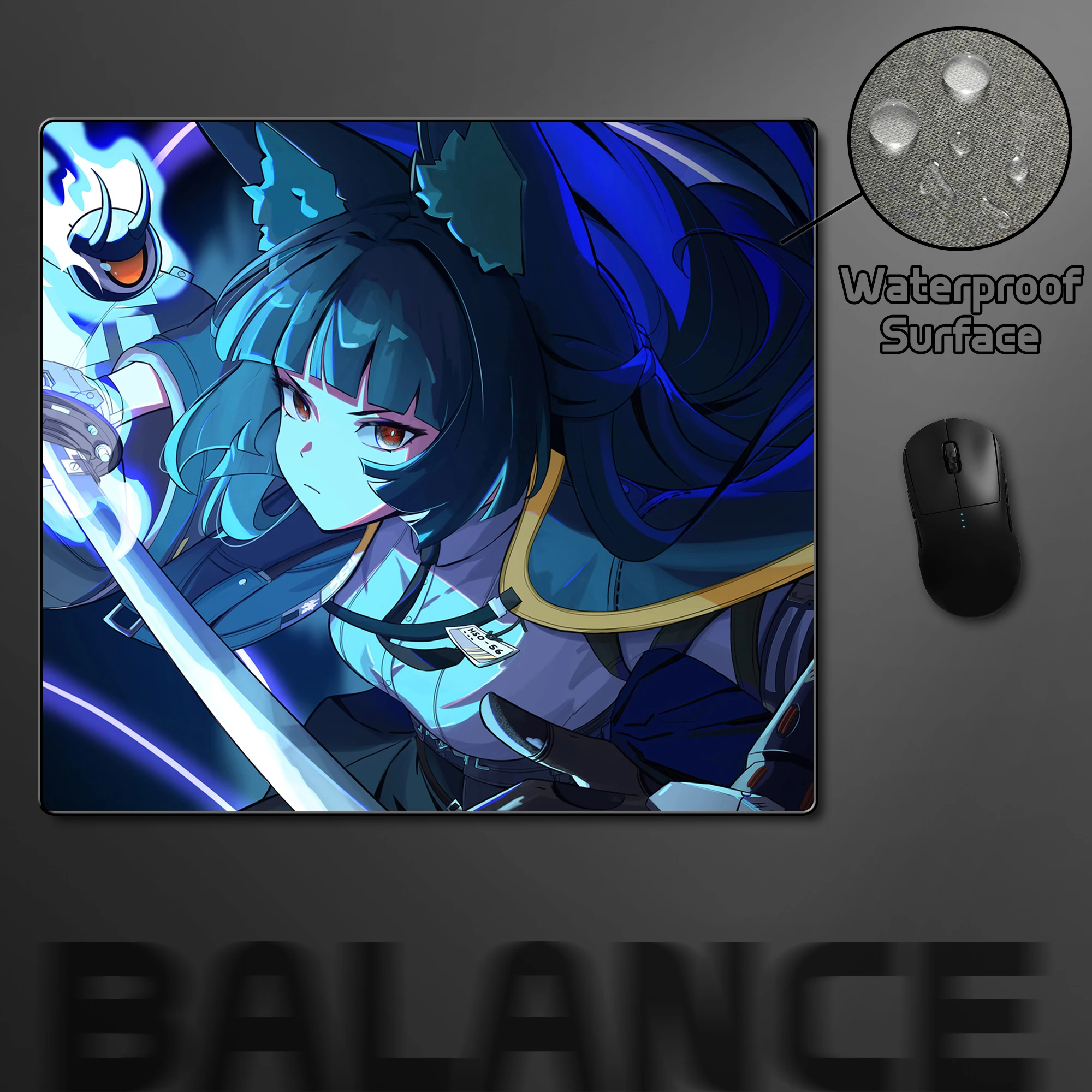 

Gamer Professional Zenless Zone Zero Hoshimi Miyabi Gaming Mouse Pad Waterproof Surface Gamer Desktop Decoration Desk Mat Anime