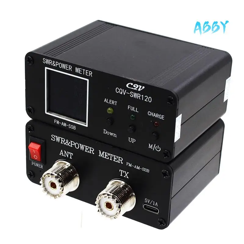 

ABBY-CQV-SWR120 Измеритель стоячей волны 240X240 Цветной HD-дисплей 120 Вт FM-AM-SSB От 1,8 до 54 МГц Функция сигнализации стоячей волны Du
