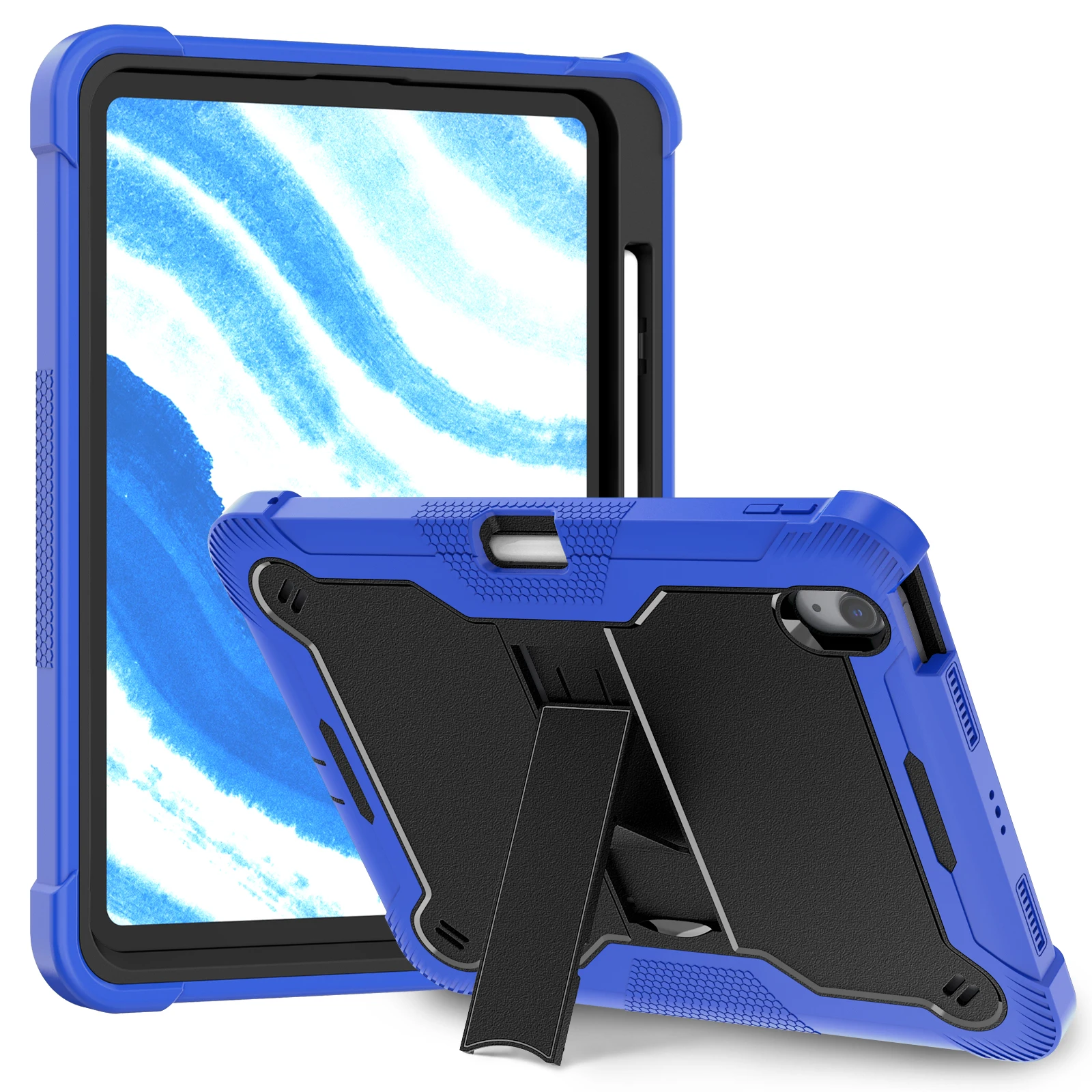 

Чехол для планшета iPad Air 5 Air 6 A16 11th Pro 11 Air 13 Armor Stand Противоударный для iPad 10.5 10.2 9th 8th 6th 9.7 Mini 7 6