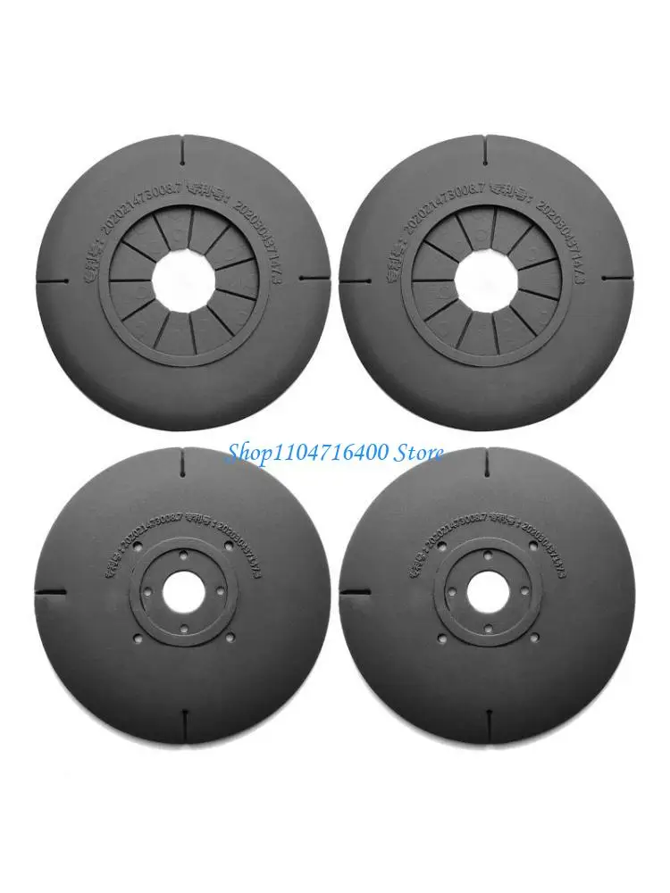 

y1gd 2PCS Car Windshield Wiper Arm Bottom Hole Protective Cover Silicone Pads 15/10mm