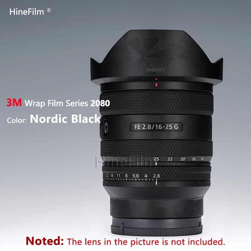 Hinefilm الجلد لسوني 16-25 f2.8 عدسة الجلد SEL1625G عدسة التفاف غطاء لسوني FE16-25mm F2.8 G عدسة ملصق 1625 الجلد FE16-25