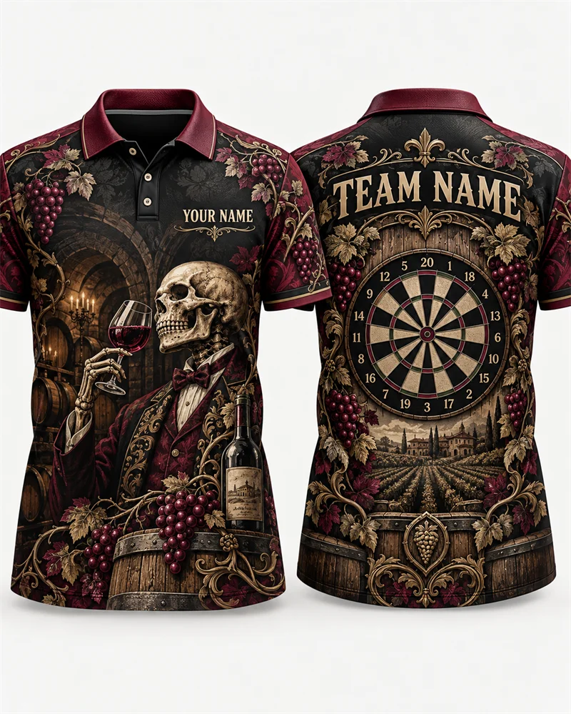 Kaos Polo Dart dengan Nama Ses - Team Sports ulasan dan harga