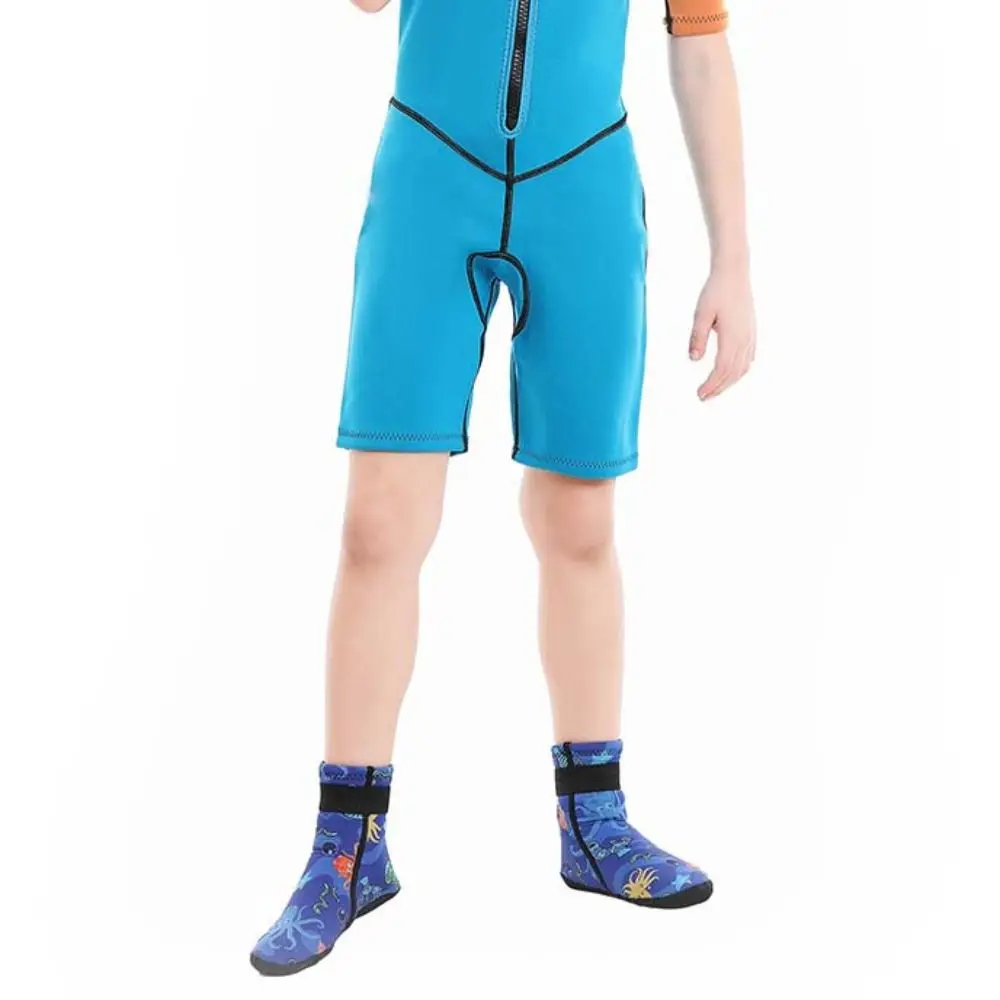 

Противоскользящие водные носки, сохраняющие тепло, регулируемые носки для дайвинга, эластичная ткань, мультяшный дизайн, песочные пляжные носки, дайвинг, серфинг